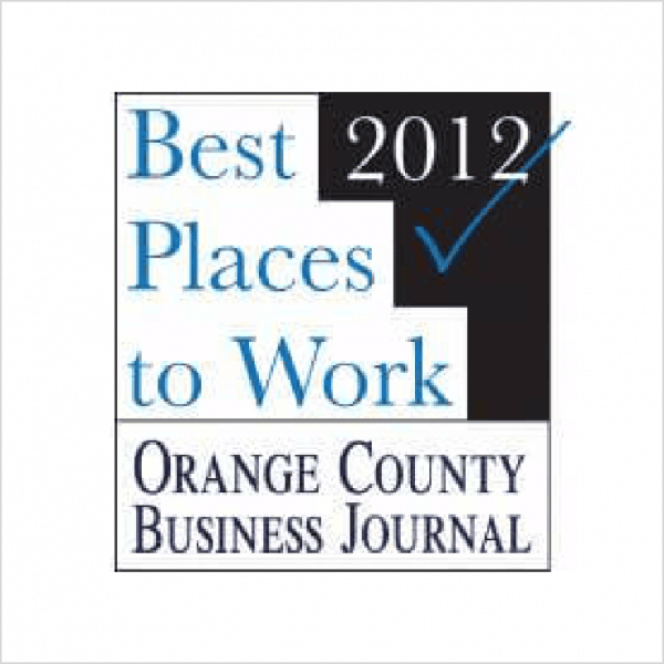 BDS MARKETING, INC. RANKED TOP 2012 WORKPLACE  BY ORANGE COUNTY BUSINESS JOURNAL AND ORANGE COUNTY REGISTER