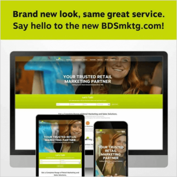 BDS Marketing, Inc. Launches New Website with Simplified Brand Platform