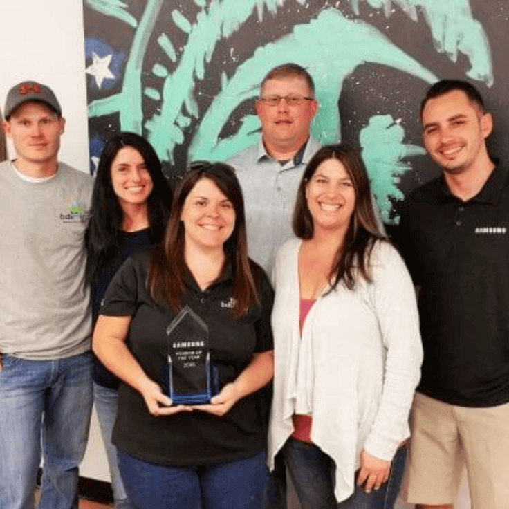 BDSmktg Named Samsung Vendor of the Year for Installation