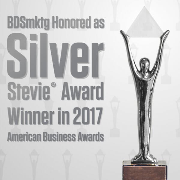 BDSmktg Honored as Silver Stevie® Awards Winner in 2017 American Business Awards