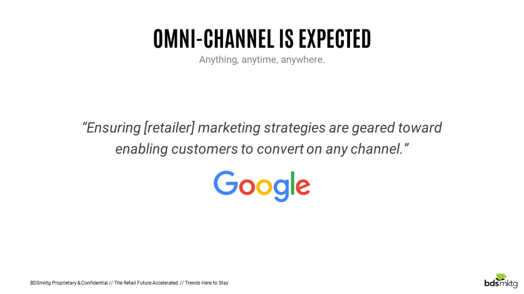 Google Omni-Channel Definition